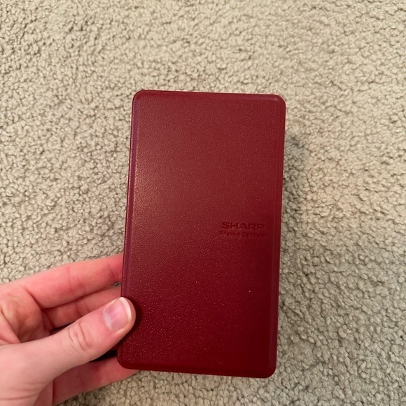 Retro Sharp Calculator with Cover - Picture 2 of 9